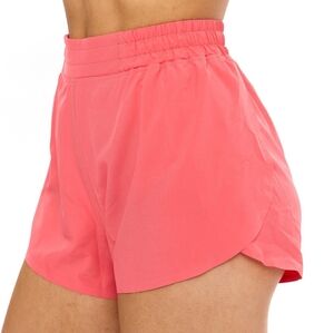 BuffBunny Coral Pink Athletic Shorts